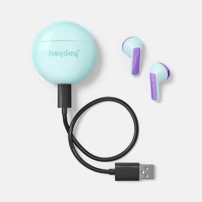 True Wireless Bluetooth Earbuds - heyday Spring Teal