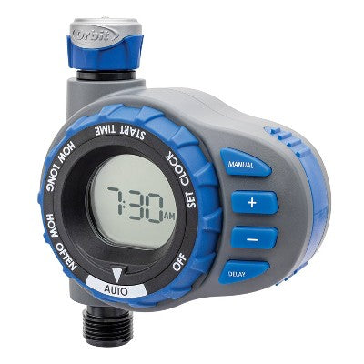 Orbit 1-Outlet Programmable Hose Faucet Timer Nozzle and wand