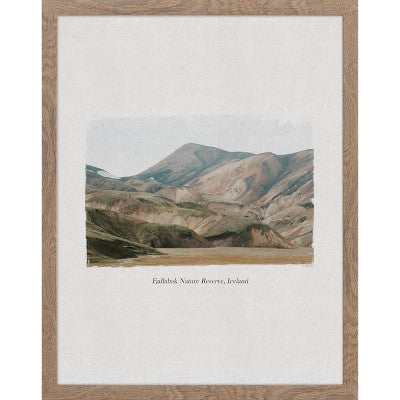 (Set of 2) 16" x 20" Glass Textbook Framed Prints - Threshold designed with Studio McGee: Traditional Wall Art, Polystyrene Frame (LOCAL PICKUP ONLY)