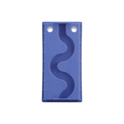 Ice Luge and Spin the Shot Glass Drink Kit Blue: Vivitar Polypropylene Shot Glass Set with Ice Mold, Contemporary Style