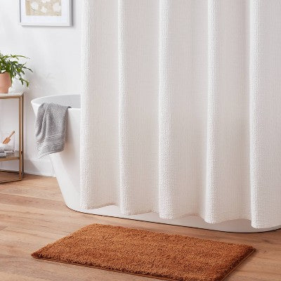 21"x34" Spa Plush Bath Rug Caramel - Threshold