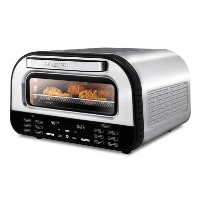 Gourmia All-In-One Indoor Pizza Oven, Toaster Oven, and Air Fryer w/ 6 Pizza Presets and 7 Cooking Functions: 1800W (LOCAL PICKUP ONLY)