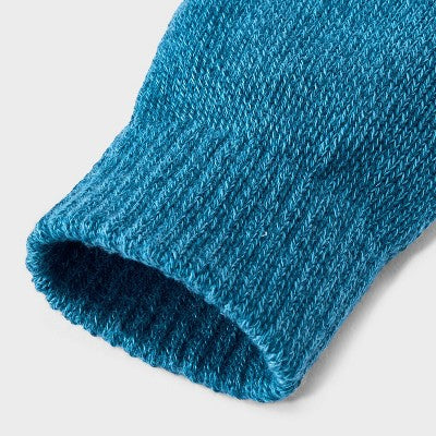 Men's Classic Knit Touch Gloves - Goodfellow & Co Blue