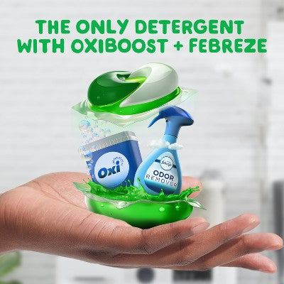 Gain Flings Odor Defense Laundy Detergent - Super Fresh Blast - 112ct