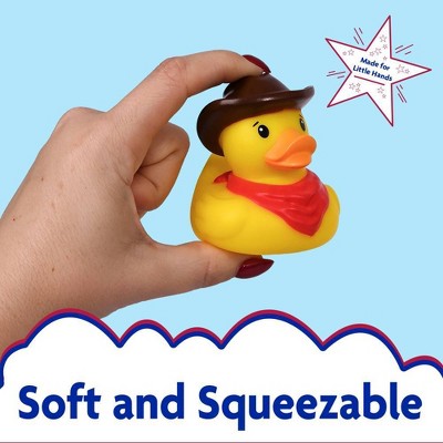 Sunny Days Squeeezy 4pk Americana Rubber Ducks Fidget Toy