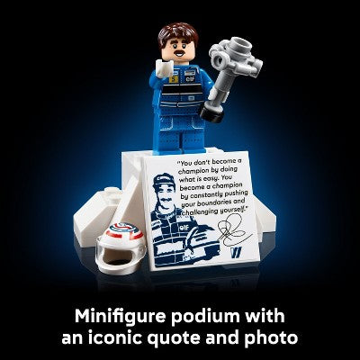 LEGO Icons Williams Racing FW14B & Nigel Mansell Model Car Set for F1 Fans 10353