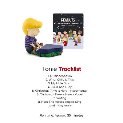 tonies Peanuts: A Charlie Brown Christmas Tonie Figurine *ADD 3 TO YOUR CART & 1 IS FREE!*