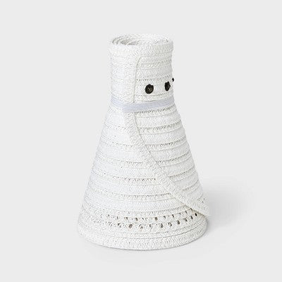 Packable Straw Essential Visor Hat - Shade & Shore White: UPF 50+ Sun Protection, Woven Midweight Fabric, Pull-On Closure