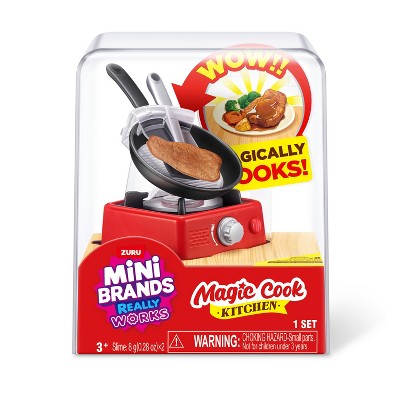 Mini Brands Magic Cook Kitchen Steak with Pan
