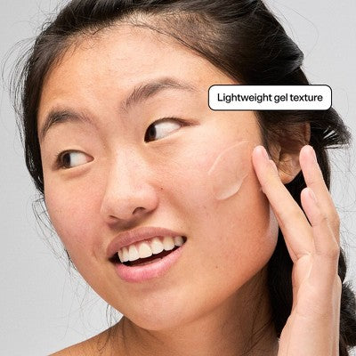 Bubble Skincare Level Up Balancing Gel Moisturizer - 1.7 fl oz: For Sensitive, Acne-Prone Skin, Oil-Free, Unscented