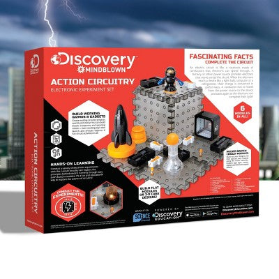 Discovery #Mindblown Action Circuitry Electronic Experiment STEM Science Kit: Discovery Kids Educational Toy
