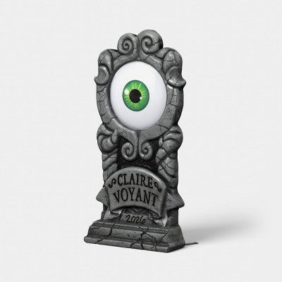 27" Halloween Claire Voyant Tombstone Decorative Prop - Hyde and EEK! Boutique (LOCAL PICKUP ONLY)