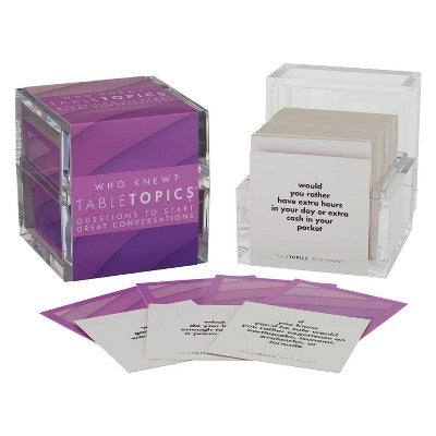 TableTopics Who Knew? Card Game