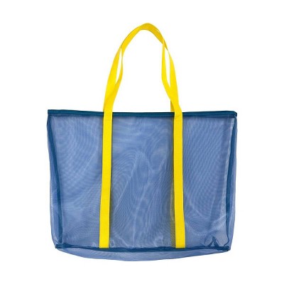 Mesh Tote Blue - Bullseye's Playground