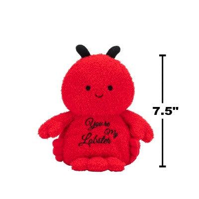 Bum Budz Friends "You're My Lobster" Soulmate Plush 7.5"