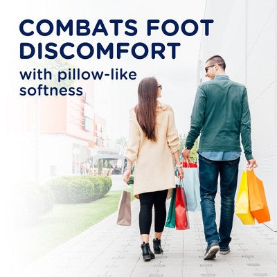 Dr. Scholl's Cushy Comfort Memory Foam Insole, Trim to Fit - Unisex - M Shoe Size 7-13, W Shoe Size 5-10 - 1 Pair