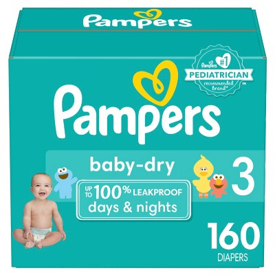 Pampers Baby Dry Diapers Size 3 160 Count (LOCAL PICKUP ONLY)