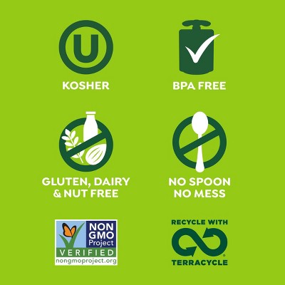 GoGo SqueeZ Fruit & VeggieZ No Sugar Added Applesauce and Puree Apple Pear Carrot and Apple Carrot Mixed Berry Variety Pack - 3.2oz/12ct