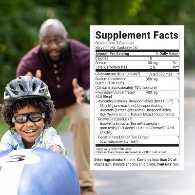 Cosamin ASU Joint Health Capsules for Active Lifestyle Support, Joint Comfort, and Cartilage Protection 150 Ct