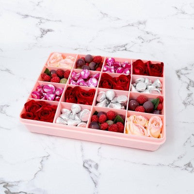 Cook With Color Valentine Snack Box Pink