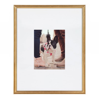 SINGLE Gold Frame, Gallery Wall Set, 16x20 Matted to 8x10 (LOCAL PICKUP ONLY)