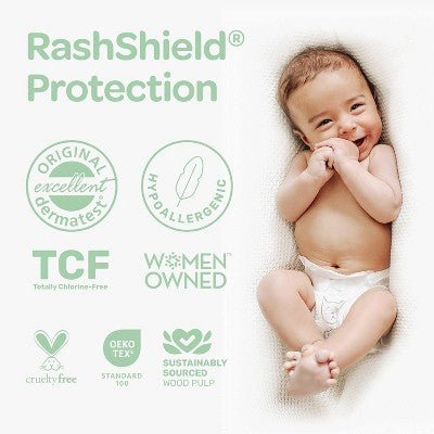 Parasol Clear+Dry Natural Disposable Diapers - Size 5 - 6ct