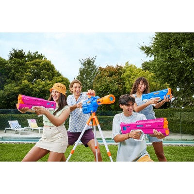 XSHOT Water Hydra Pulse Motor Soakers Water Blaster by ZURU - Pink