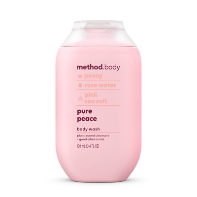 Method Pure Peace Body Wash - Trial Size - 3.4 fl oz