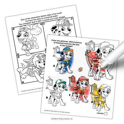 PAW Patrol Easter Imagine Ink Book