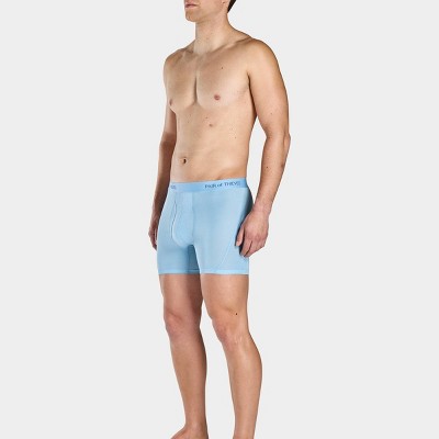 Pair of Thieves Men's Rayon Made From Bamboo 3pk Boxer Briefs - Dark Navy S
