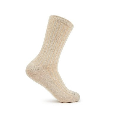 Women's Fruit of the Loom Cotton Comfort 3pk Crew Socks - Neutral 4-10: Recycled Cotton, Midweight, Solid Pattern