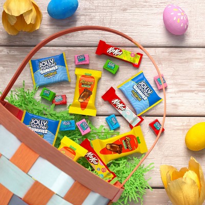 Reese's, Jolly Rancher, Kit Kat Assorted Flavored Pre-Filled Plastic Egg Easter Candy - 4.3oz/12ct
