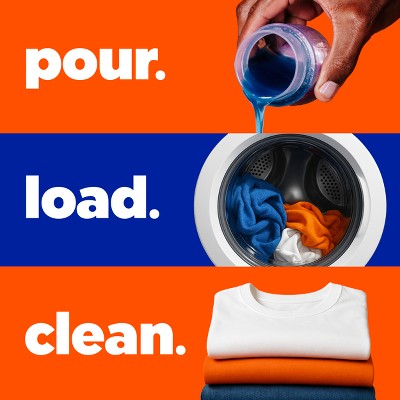 Tide Liquid Laundry Detergent 80 Loads - 100 fl oz: Odor Control, Cold Water Detergent, Color Care