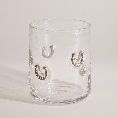Madison Home 16 fl oz Icon Glass Horseshoes