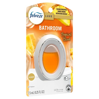 Febreze Luxe Bathroom Air Freshener Spray - Tropical Blend - 0.25 fl oz