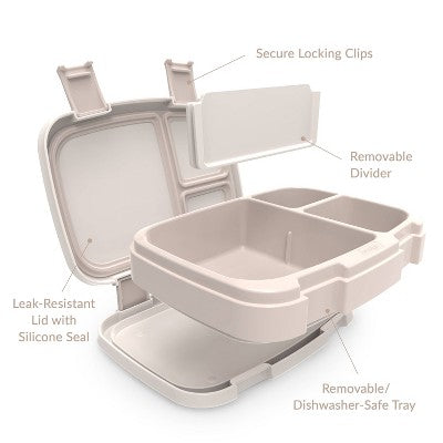 Bentgo Fresh Leakproof Bento Lunch Box 2pk - Dune & Moondust: BPA-Free Containers