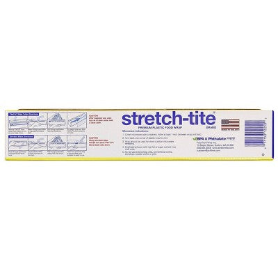 Stretch-Tite Plastic Food Wrap - 250 sq ft