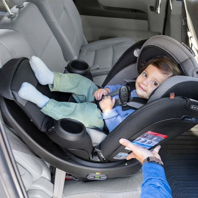 Evenflo Revolve 360 Extend All-in-One Rotating Convertible Car Seat - Revere Gray (LOCAL PICKUP ONLY)