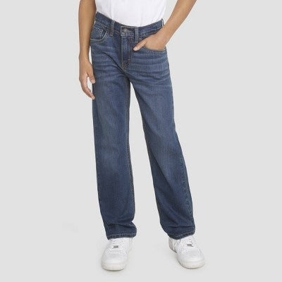 Levi's Boys' 514 Straight Fit Performance Jeans - Medium Wash 18