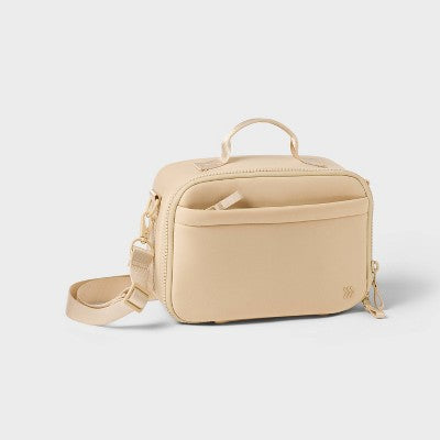 Faux Neoprene Lunch Tote Bag - All In Motion Cream