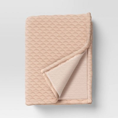 Triple Knit Throw Blanket Pink - Room Essentials
