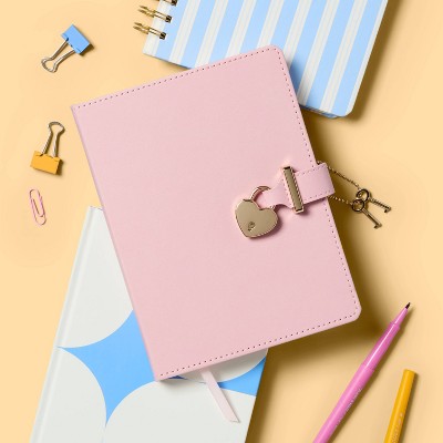 5.875"x7.5" Under Lock and Key Journal 240 Pages - up&up