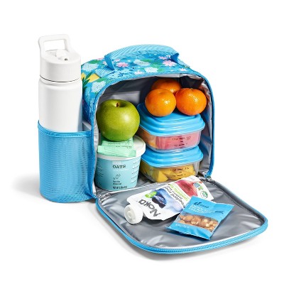 Fit & Fresh Townsend Lunch Bag - Blue Floral