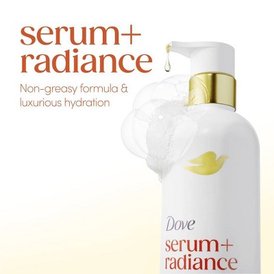 Dove Beauty Serum+Radiance Oil Body Wash - 50% Glycerin Serum - 15.3 fl oz: Vegan, Floral & Citrus Scent, Normal & Dry Skin