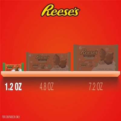 Reese's Christmas Chocolate Peanut Butter Trees Candy - 1.2oz/6ct