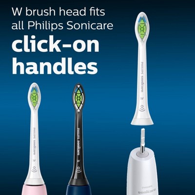 Philips Sonicare W2 DiamondClean Replacement Head - HX6063/65 - White - 3pk