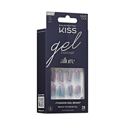 KISS Products Gel Fantasy Allure Fake Nails - Change Chance - 31ct