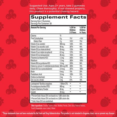 Hyland's Kids Multivitamin + Digestive Support, Sugar-Free Gummies - 60ct