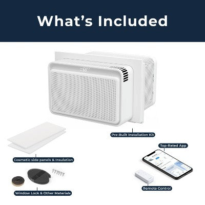 Windmill Air 8000 BTU Inverter Window Air Conditioner with WhisperTech Ultra-Quiet and Smart App/Wi-Fi Remote Control (LOCAL PICKUP ONLY)