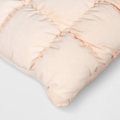 Lumbar Puffy Bread Pillow Pearl - Room Essentials
